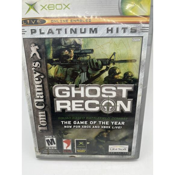 Tom Clancy's Ghost Recon 1 Microsoft Original Xbox COMPLETE - TESTED - Picture 2 of 10
